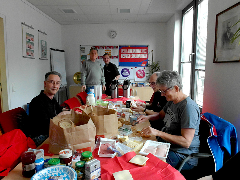 1. Mai IG BCE Frühstück